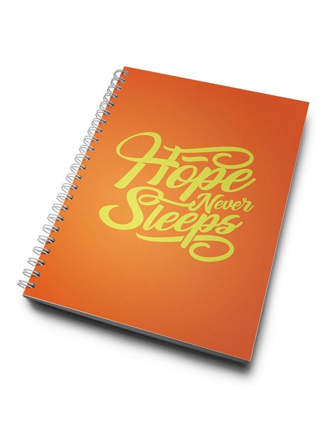 LOUD UNIVERSE Hope Never Sleep Spiral Notebook Hardcover  - Image 2