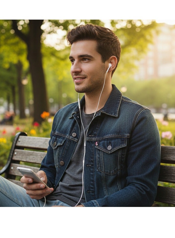 Blue Spectrum B-09 Lightning Wired Earphones – High-Fidelity Stereo Sound with Strong Bass – Compatible with All iPhone Devices - Image 4