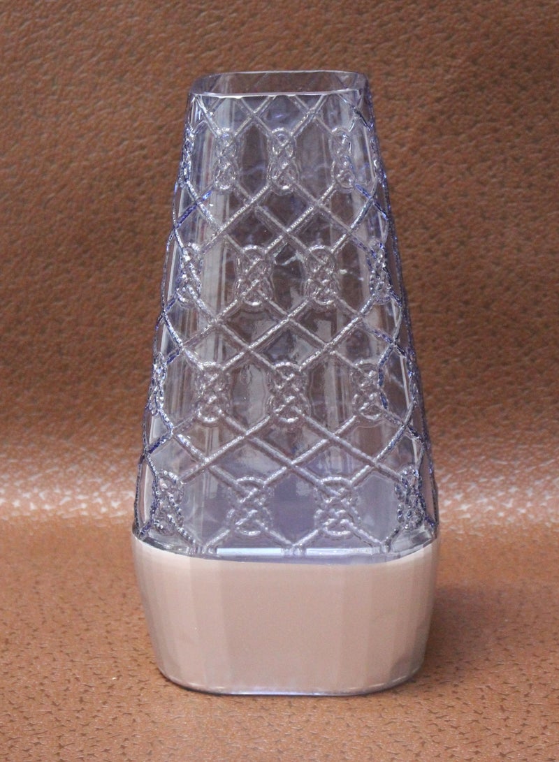 Blue Vase with Design- F47  - Image 1