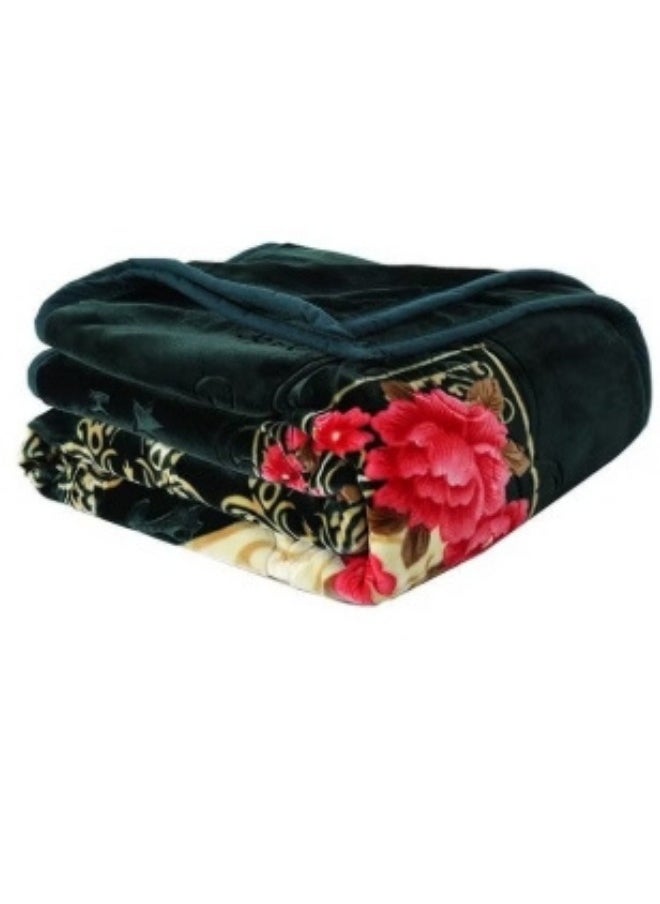 Golden Sun Korean Heavy Winter Blanket Soft Warm Silky Comfortable Feel Double Bed Blanket 200X240cm 6kg Super Soft Double Layer Blanket Made of High Quality Material  - Image 3