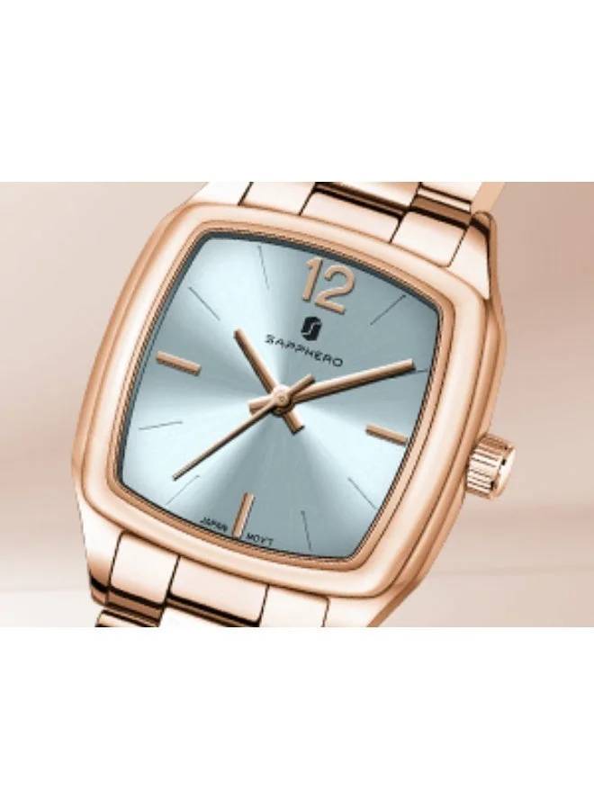 Sapphero 72 g SAPPHERO Watches for Women Luxury Ladies Watches Women's Bracelet Watch Small Stainless Steel Analog 3ATM Waterproof Wrist Watch for Women for Women | Best Price UAE