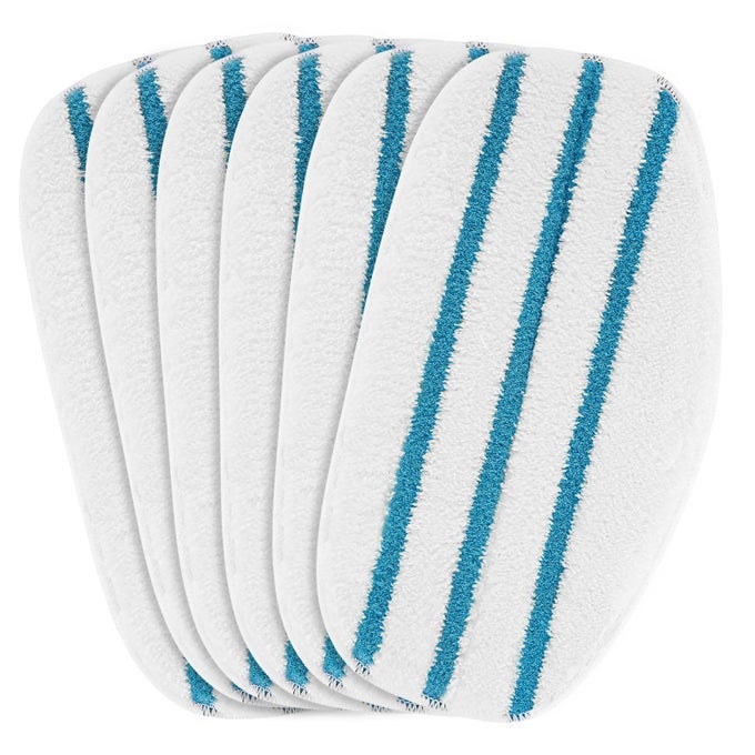 6 PACK REPLACEMENT STEAM MOP PADS COMPATIBLE FOR PURSTEAM THERMAPRO 10IN1