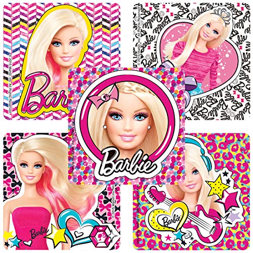 SmileMakers Barbie Pics Stickers Hypoallergenic, Latex Free - Image 1