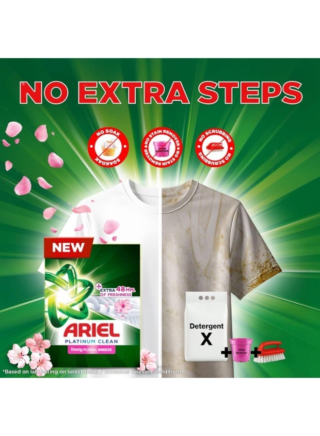 Ariel Platinum Clean Floral Breeze, 2.25KG, Laundry Detergent Powder - Image 5