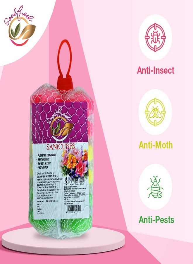 SOULFRESH Sanicubes Bathroom Freshener,Toilet, Urinal balls (Pack of 2) 400g + Disinfectant liquid floor cleaner 500ml - Image 4