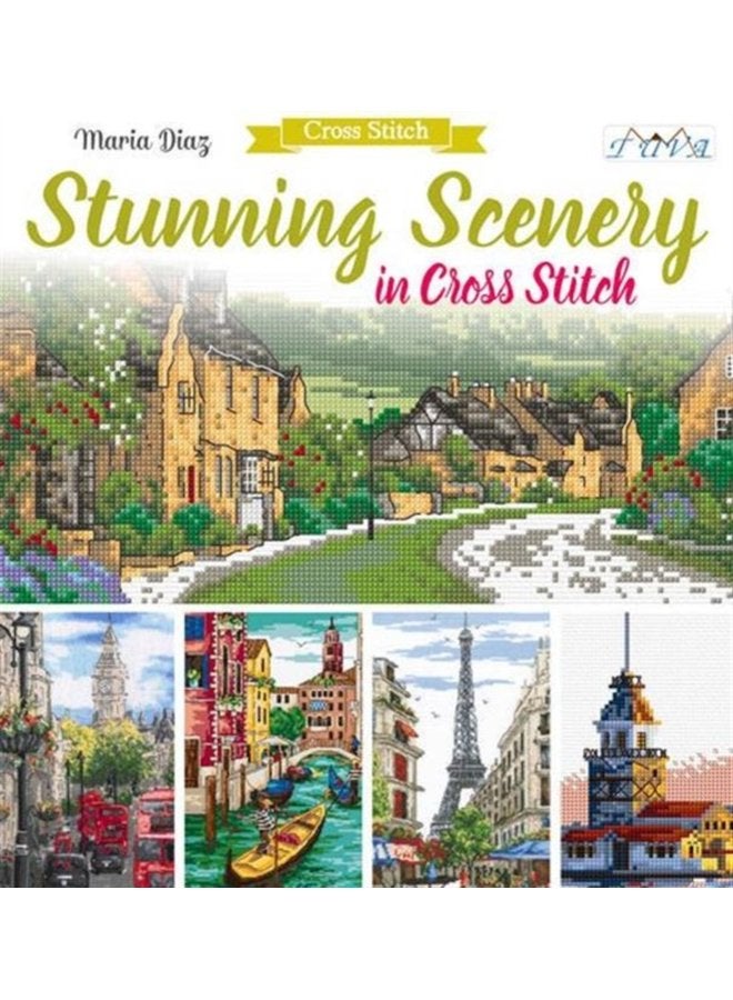 Stunning Scenery in Cross Stitch - Paperback