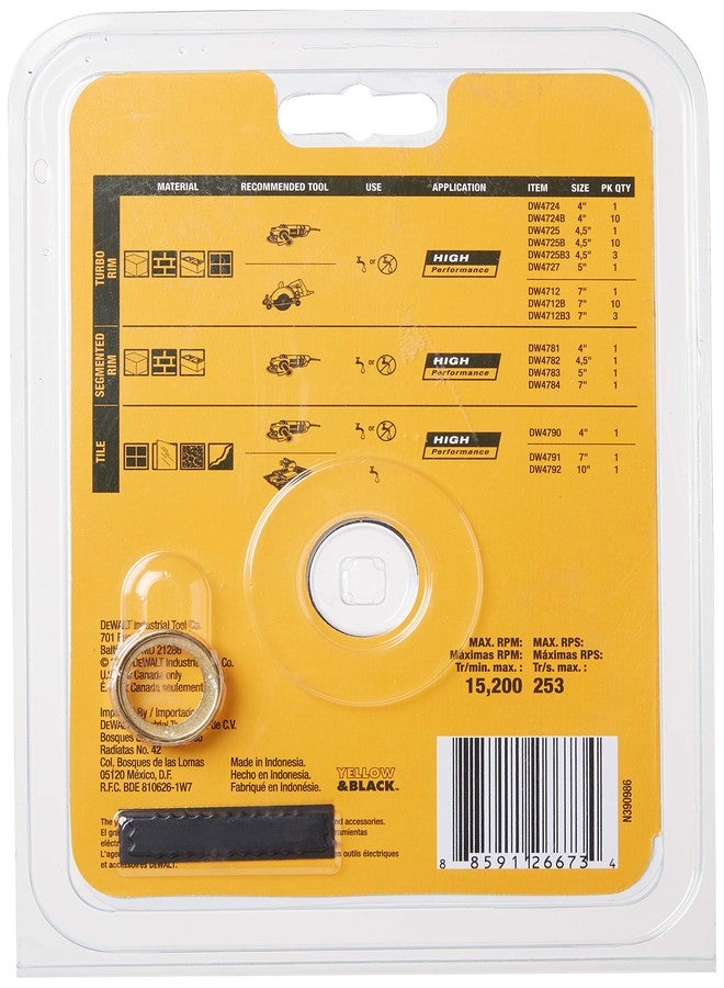 ديوالت شفرة بلاط DEWALT DW4790 مقاس 4 بوصات - Image 3
