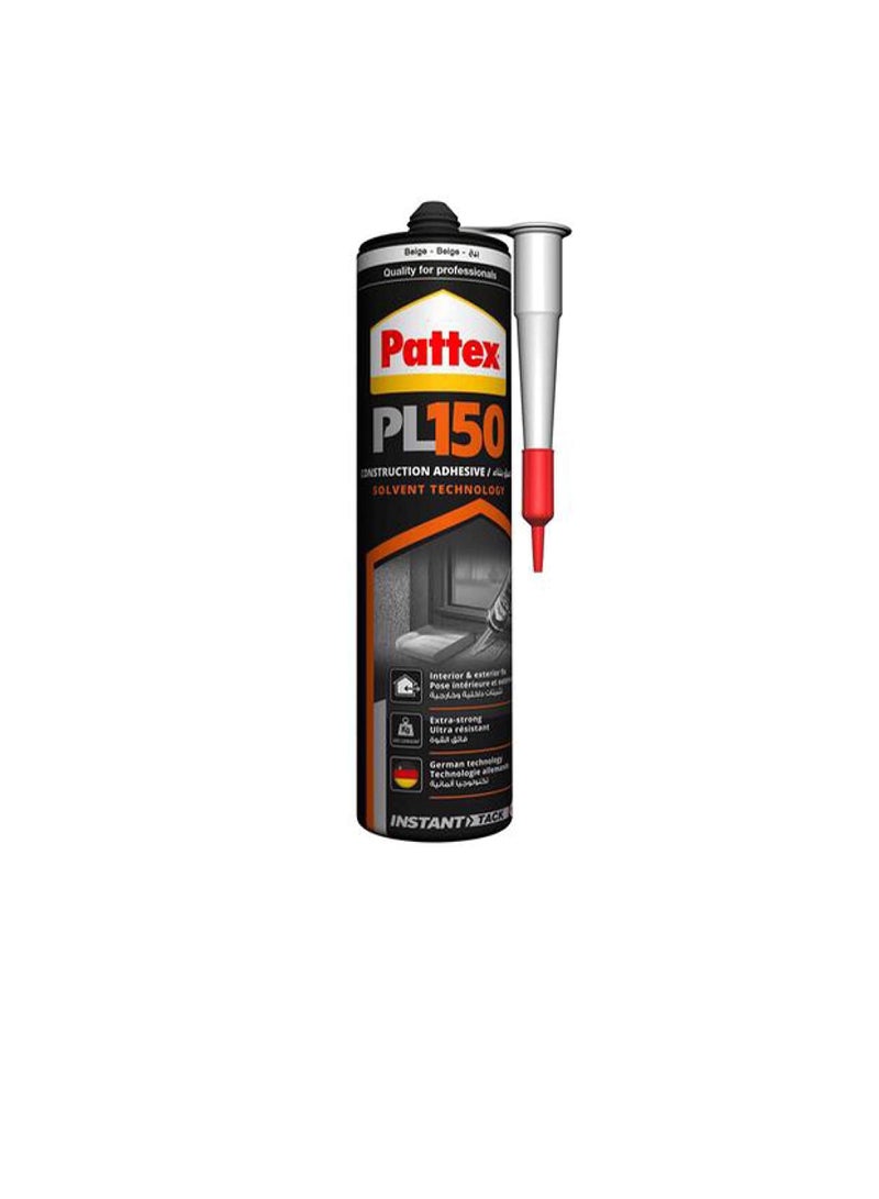Pattex Construction Adhesive PL 150 Yellowish 380g - Image 3