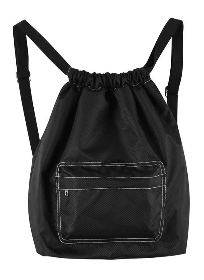 yongsheng Sport Storage Backpack, Portable Drawstring Backpack Gym Sports Pool Beach Gear Bag  - Image 2