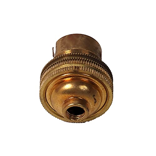 Yashasvi B22 Brass lamp Holder with 90 Inches Long Wire with On/Off Bed Switch Button Wire for Table lamp or lamp Base - Image 5