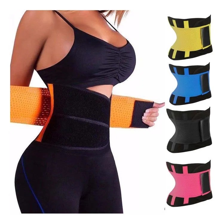 Bluejw Breathable Lumbar Support Waist Trainer - Slimming Compression Waist Trimmer Lower Back Brace for Women & Men - Image 2