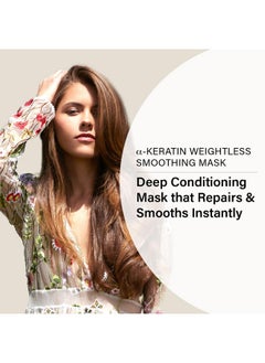 Peter Coppola A-Keratin Weightless Smoothing Mask - Deep Conditioning Hair Mask With Hydrolyzed Wheat Protein, Strengthens And Smooths Hair Leaving It Feeling Nourished, Soft, Silky And Healthy  - Image 3
