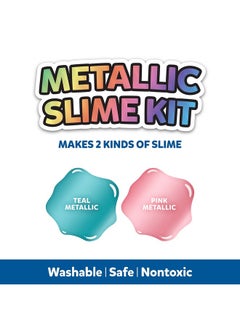 ELMER'S ELMER'S Slime Supplies Kit, Include Metallic Glue, Magical Liquid Slime Activator, 4 Piece Kit  - Image 4