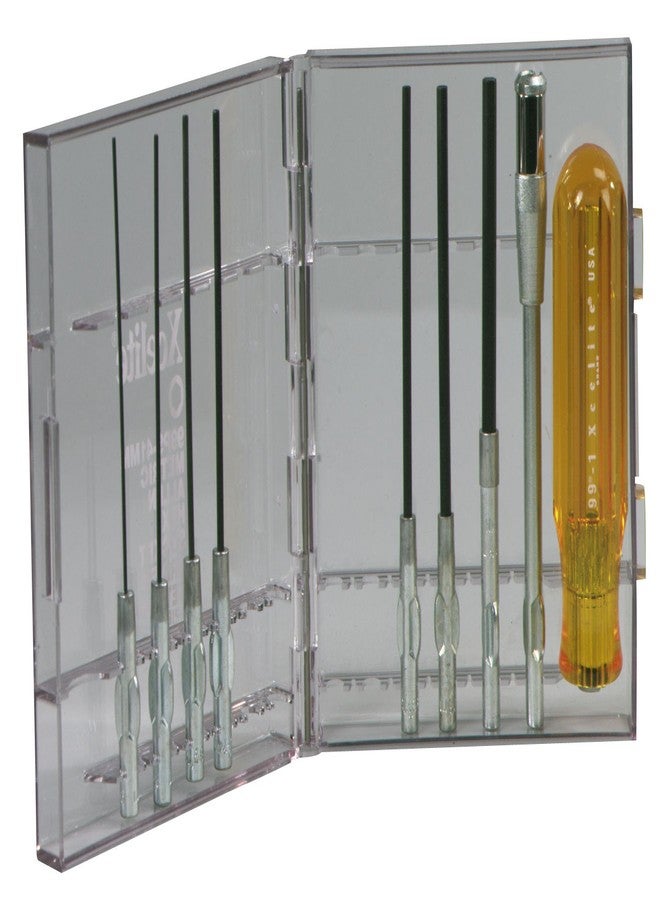 Xcelite 99PS41MM 9-Piece Series 99 Allen Hex Socket Type Screwdriver Set - Image 2
