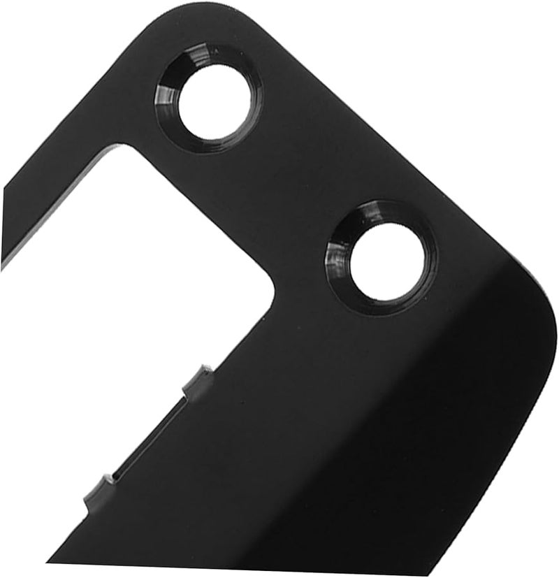 Black Stainless Steel Replacement Gusset Plate Guide Door Latch Guard Strike Plate - Image 4