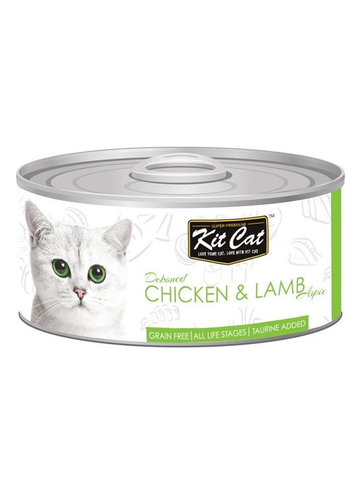 Kit Cat 10PC Kit Cat Deboned Chicken & Lamb 80g - Image 2