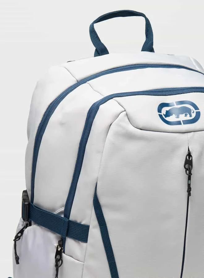 Ecko Unltd. Ecko Unltd Colourblock Backpack with Adjustable Straps and Zip Closure