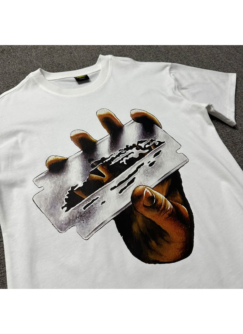 Generic - Mens CORTEIZ Tees Summer Casual Print Loose Fit White - Image 1