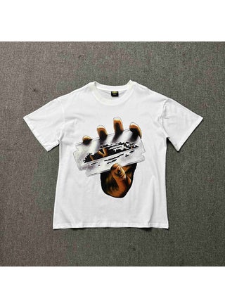 Mens CORTEIZ Tees Summer Casual Print Loose Fit White - pzsku/ZA65FAEC4EA4FCB39E35FZ/45/1746232222/0ec71663-5560-4747-ab86-b4c24d93994b