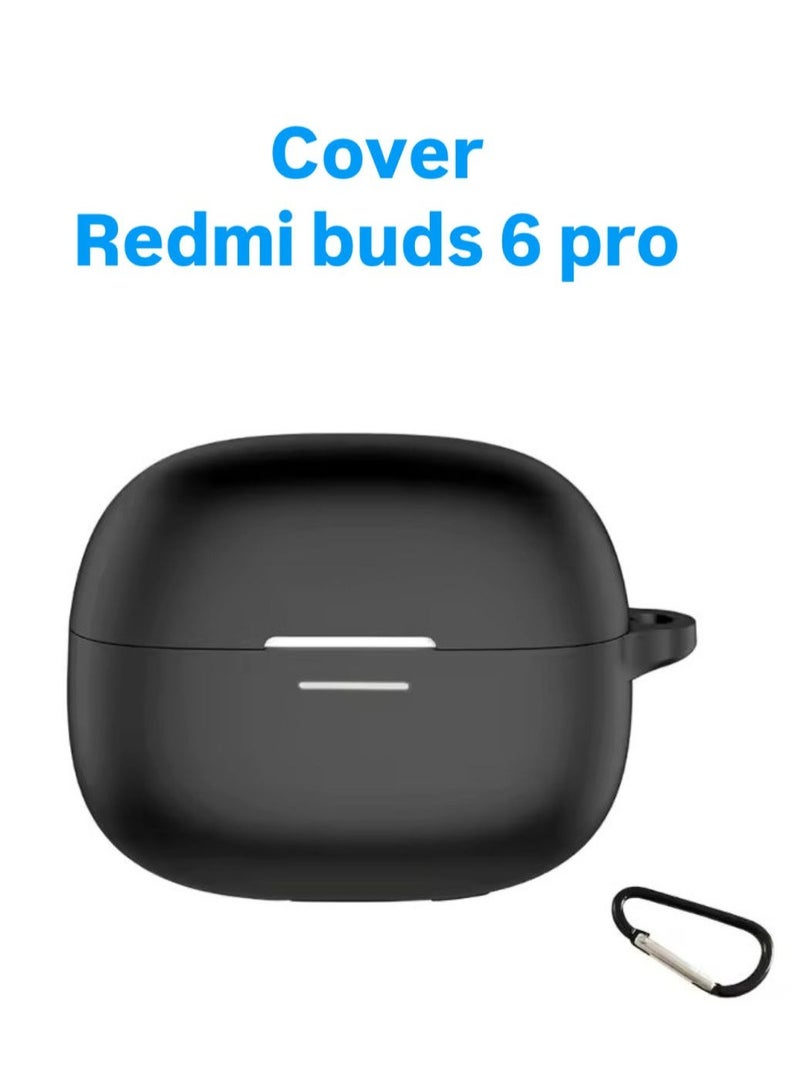 Redmi Buds 6 Pro Silicone Case - black - Image 1