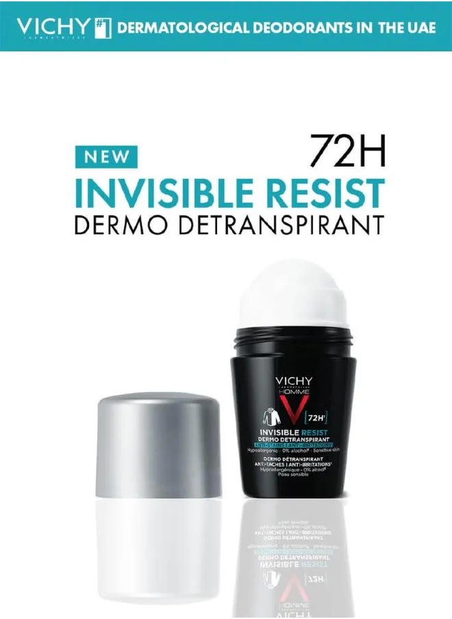 VICHY Vichy 72 Hours Invisible Resist Deodorant for Men 50ml