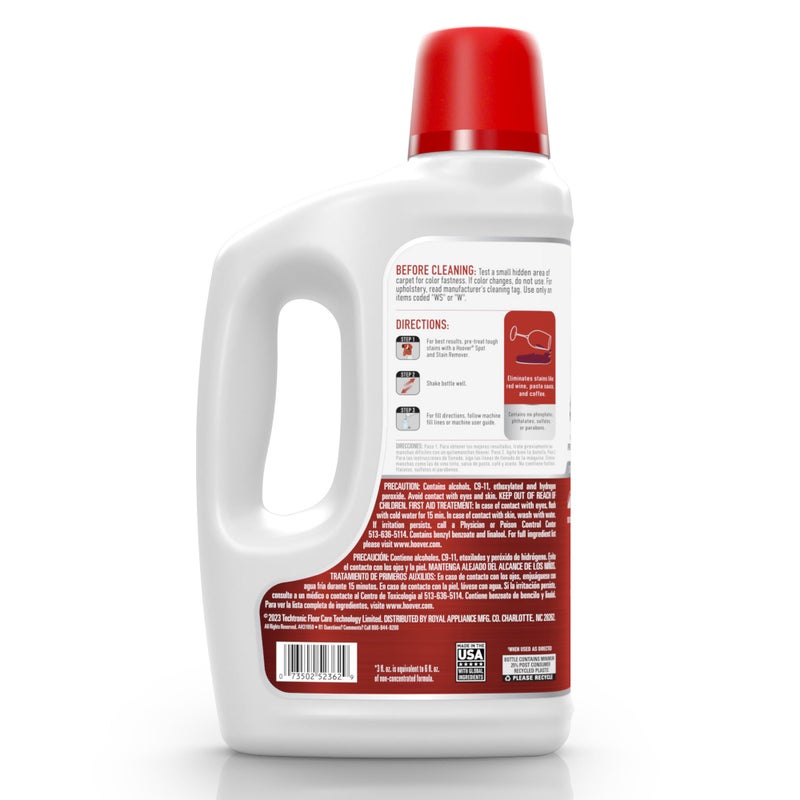 HOOVER Hoover Oxy Carpet Cleaning Solution 50oz, AH30950  - Image 2