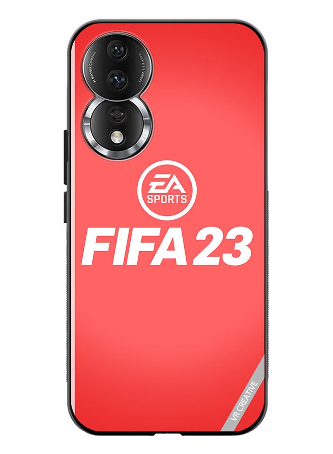 VR CREATIVE Protective Case Cover For Honor 80 Fifa 23 Red Ea Design Multicolour - Image 1