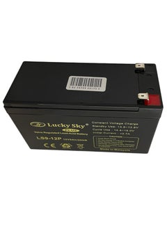 Lucky Sky Battery 12V 9Ah High-Performance Rechargeable Sealed Lead Acid Battery is a reliable and long-lasting power source for a wide range of applications.  - Image 3