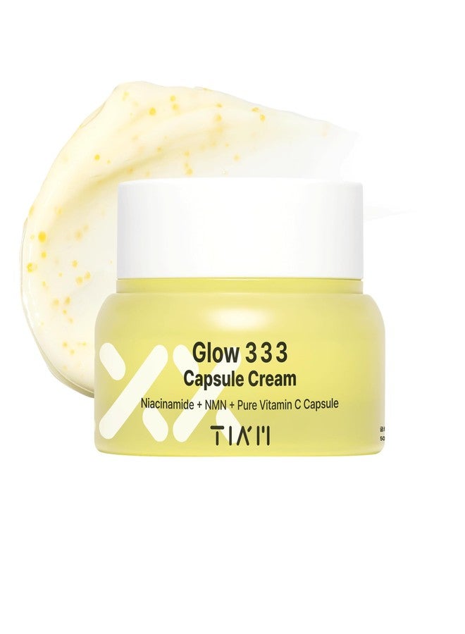 TIA'M TIAM Glow 333 Capsule Moisturizer, Vitamin C Capsule Formula with Niacinamide & NMN, Radiance Boosting Moisture Care for Dull & Uneven Skin, Lightweight Daily Hydration, 1.69 fl oz - Image 1