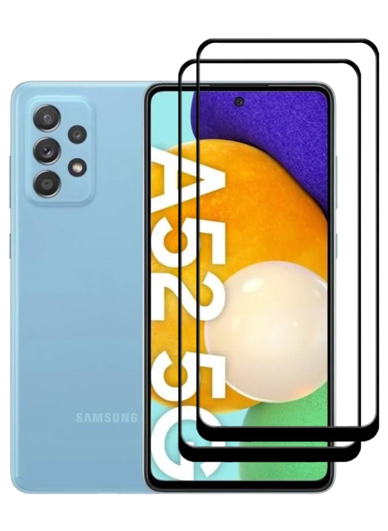 ACLIX 2 Pieces Antistatic ESD Dustproof Premium Quality High Definition Tempered Glass Screen Protector Designed For Samsung Galaxy A52 5G - Image 1