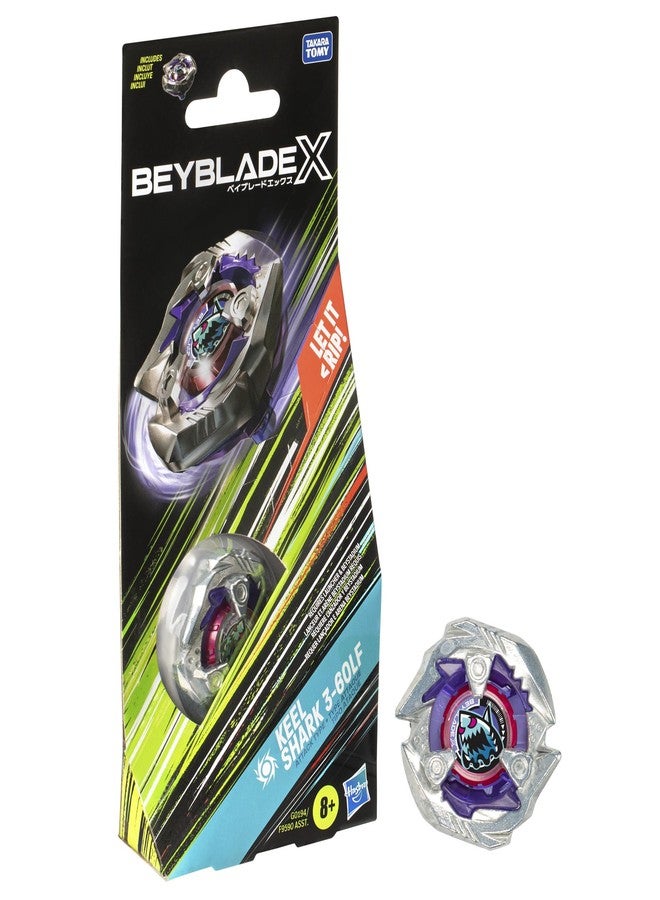 Beyblade X Keel Shark 3-60LF Spinning Top Booster Pack