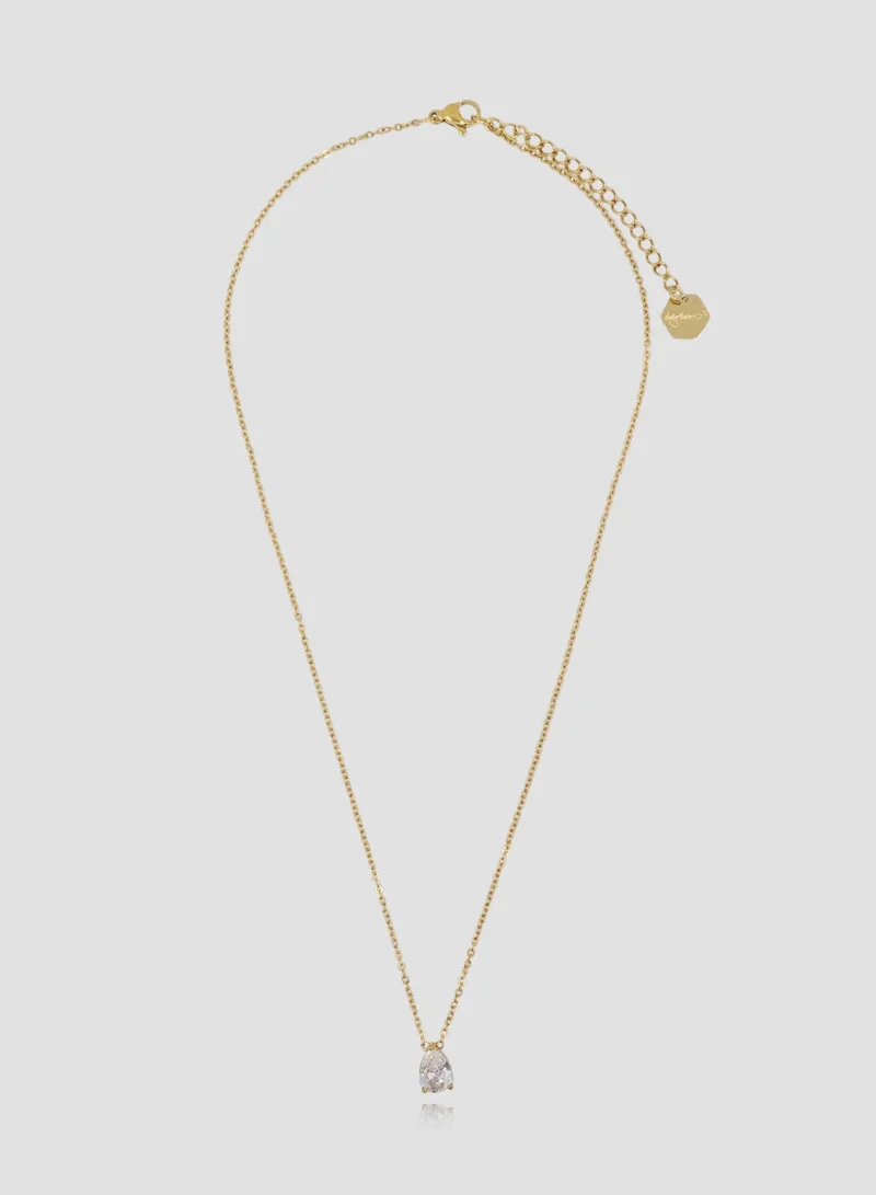 Lady Mauve BELLE TEARDROP NECKLACE