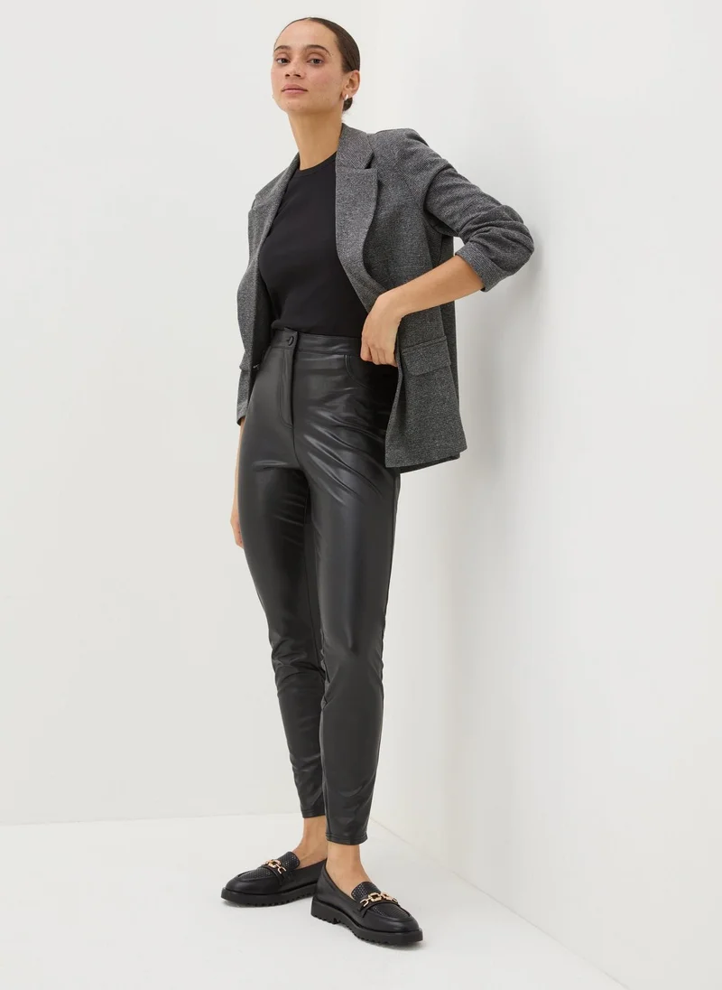 Matalan Black Ponte Blazer