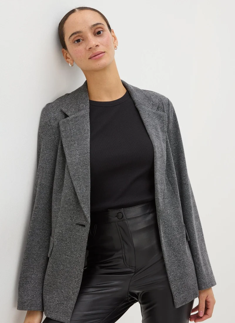 Matalan Black Ponte Blazer
