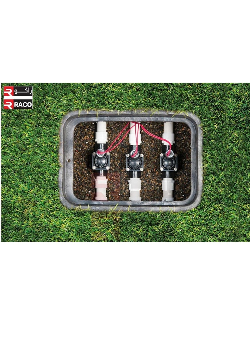 RACO Hunter PGV 1 Inch Solenoid Valve with Flow Control for Residential and Commercial Irrigation Controls (5) - Image 3