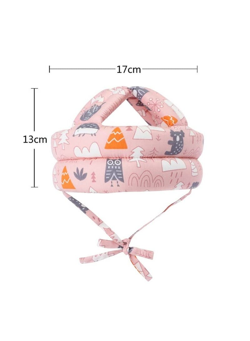 MIXDE Baby Head Protector - Baby Helmet for Crawling Walking Running - No Bumps and Soft Cushion - Adjustable Protective Cap Infant Baby Safety Headguard Suitable for Children Learning to Walk - Image 3