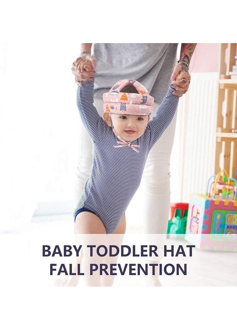 MIXDE Baby Head Protector - Baby Helmet for Crawling Walking Running - No Bumps and Soft Cushion - Adjustable Protective Cap Infant Baby Safety Headguard Suitable for Children Learning to Walk - Image 4
