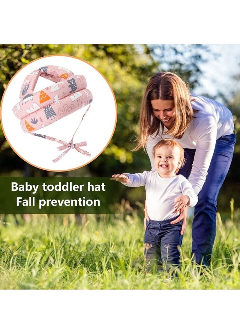 MIXDE Baby Head Protector - Baby Helmet for Crawling Walking Running - No Bumps and Soft Cushion - Adjustable Protective Cap Infant Baby Safety Headguard Suitable for Children Learning to Walk - Image 5