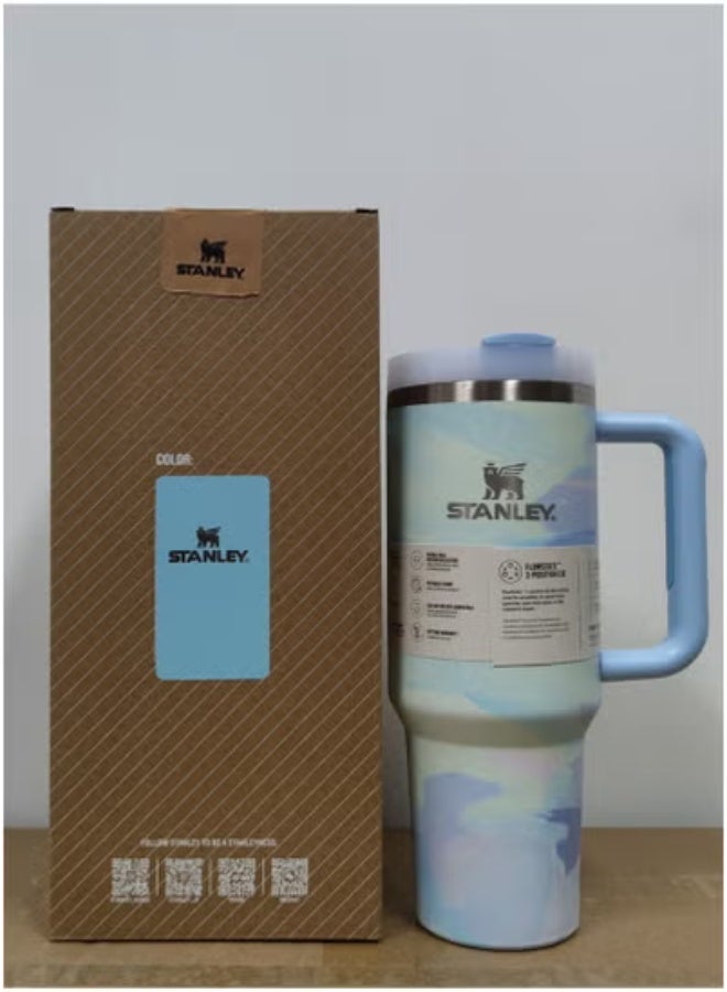 Stanley Quencher H2.0 FlowState™ 40oz Stainless Steel Vacuum Insulated Tumbler with Reusable Straw & Leak-Resistant Lid – BPA-Free, Dishwasher Safe Travel Mug – Keeps Drinks Cold for 40 Hours or Hot for 7 – Ideal for Water, Coffee, Iced Tea, Smoothies & Daily Hydration - Image 5