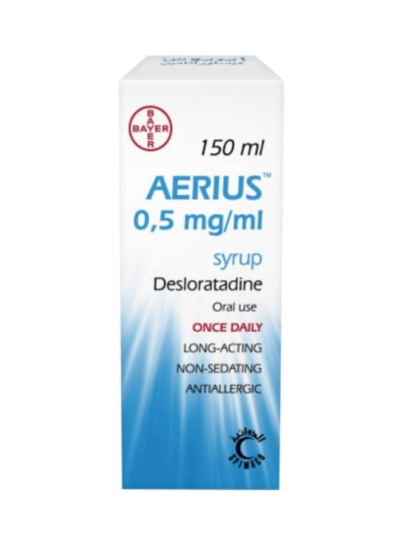 MSD - Aerius Syrup 150Ml - Image 1