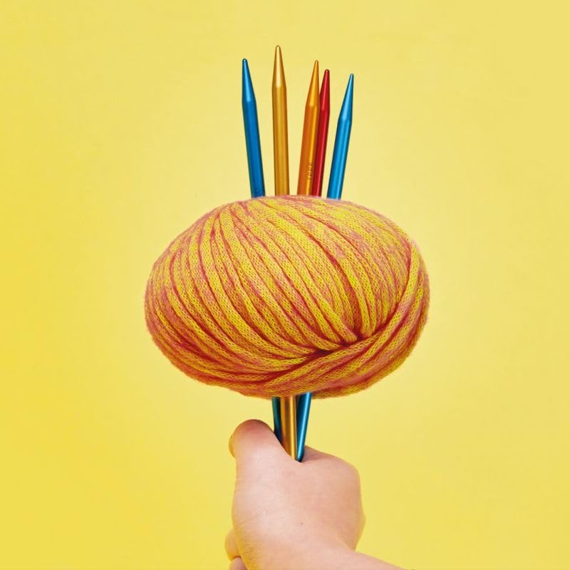 Addi FlipStix Double Pointed Knitting Needles 6-inch (15cm) - Set of 5; 2.25mm - Image 3