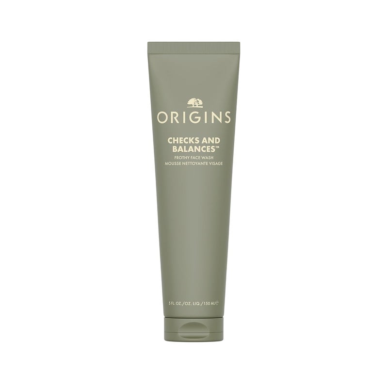 Origins Checks and Balances Frothy Face Wash | Gentle Face Cleanser for All Skin Types | With Mint, 5 Fl Oz - Image 1
