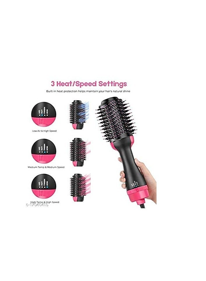 ELTRAZONE One-Step Hair Dryer And Volumizer with Hot Air Brush Dry & Wet Dual-use Frizz-free High Middle Low Three Modes One Step Hair Dryerand Styler - Image 5