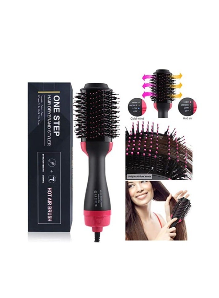 ELTRAZONE One-Step Hair Dryer And Volumizer with Hot Air Brush Dry & Wet Dual-use Frizz-free High Middle Low Three Modes One Step Hair Dryerand Styler - Image 2