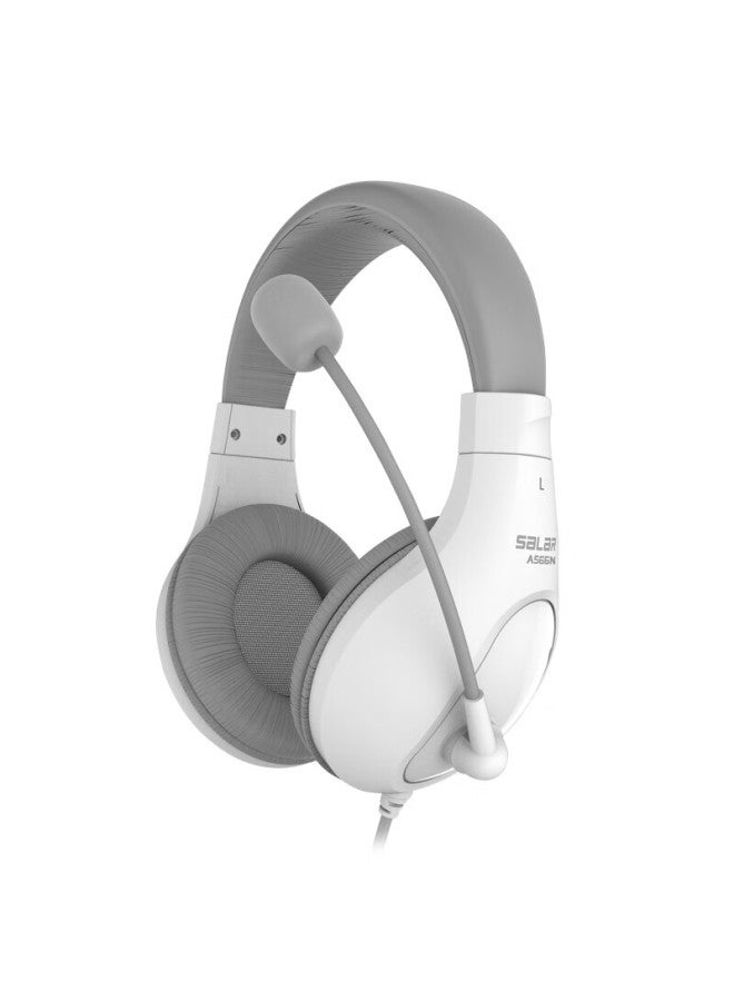 salar Shenglai A566n Headphones For English Listening And Speaking Exams, Online Cl, And High School Entrance Exam, With Microphone, 3.5mm Plug For Laptops, Black - Image 4