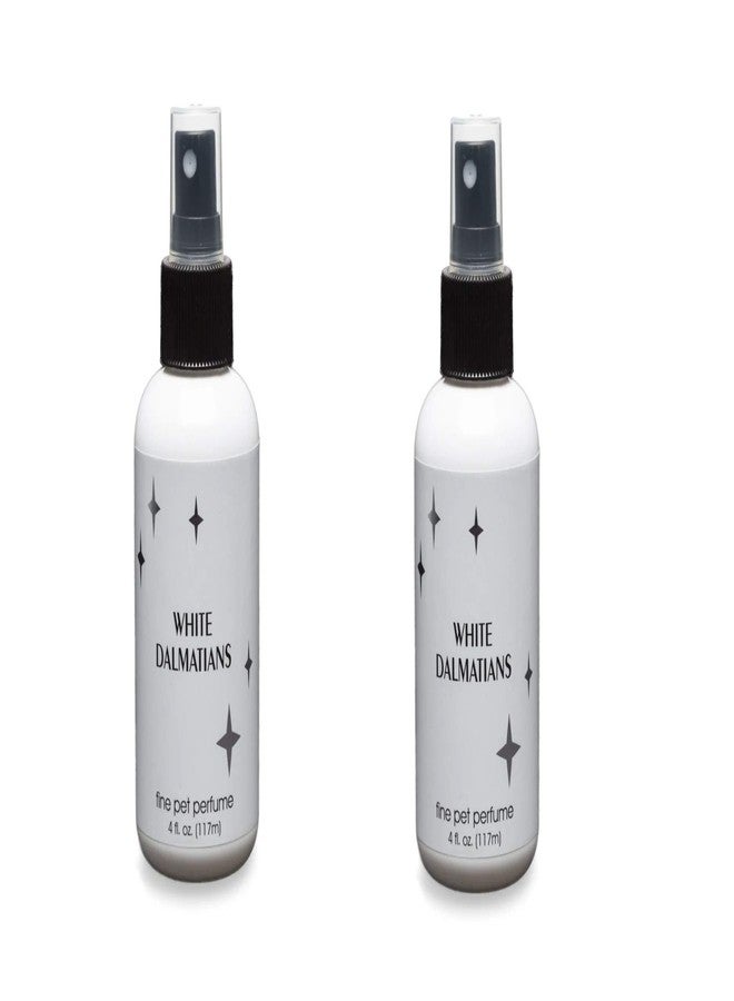Nature Labs Designer Pet Colognes, Pet Fragrances for The Best Smellers. (2) 4oz Bottles (White Dalmatians)