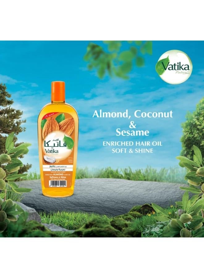فاتيكا زيت الشعر الغني باللوز للشعر الجاف والمجعد 90مل - Image 2