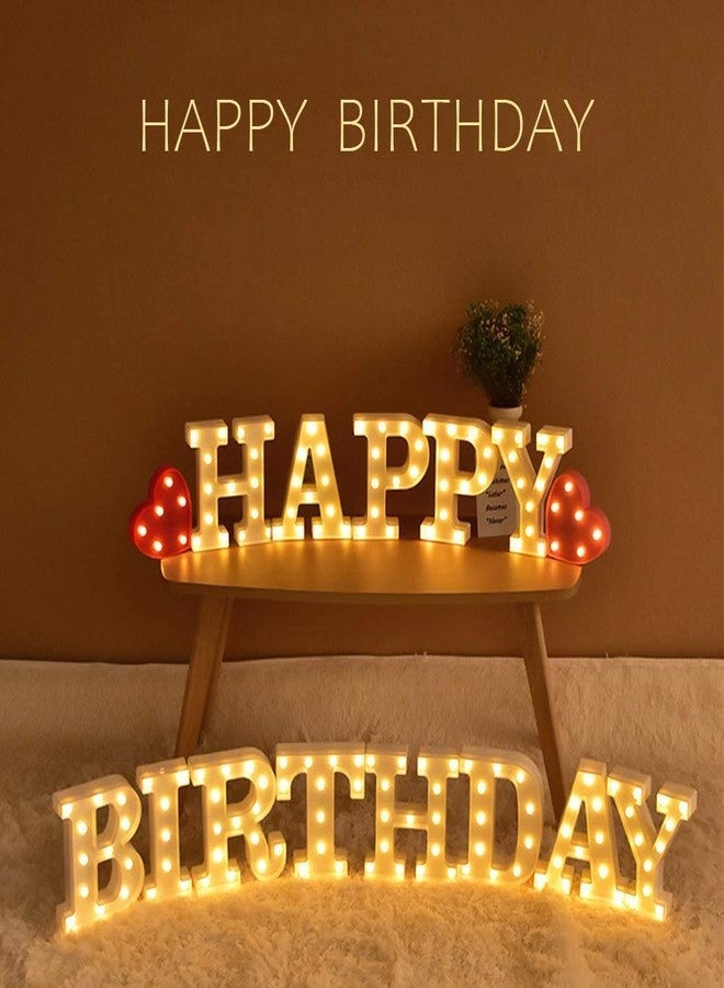 DesiDiya® LED Marquee Alphabet Letters Light Sign for Decoratrion Decor Walls Hanging Birthday Party Light (Letter-P) - Image 5
