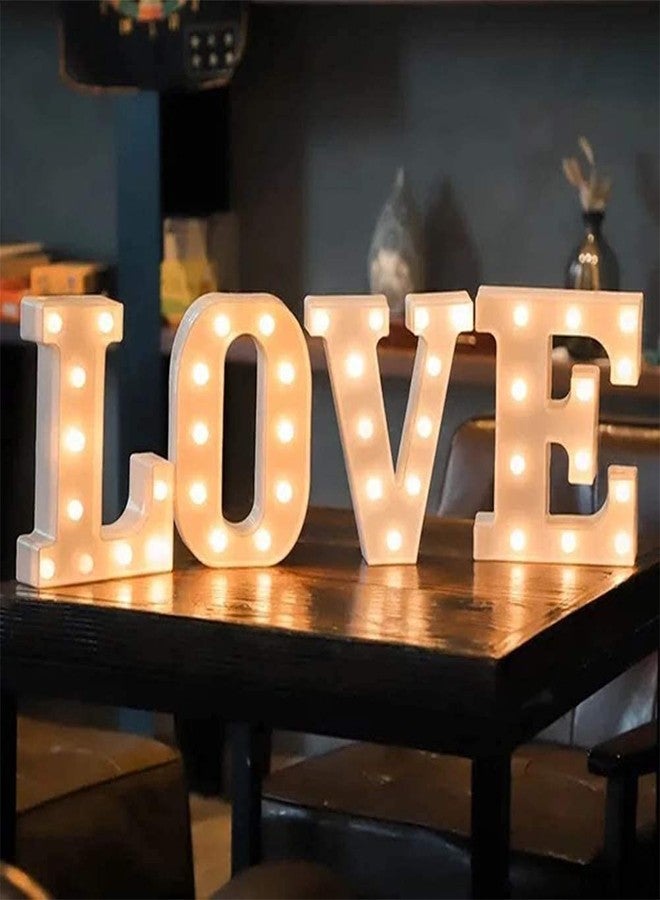 DesiDiya® LED Marquee Alphabet Letters Light Sign for Decoratrion Decor Walls Hanging Birthday Party Light (Letter-P) - Image 4