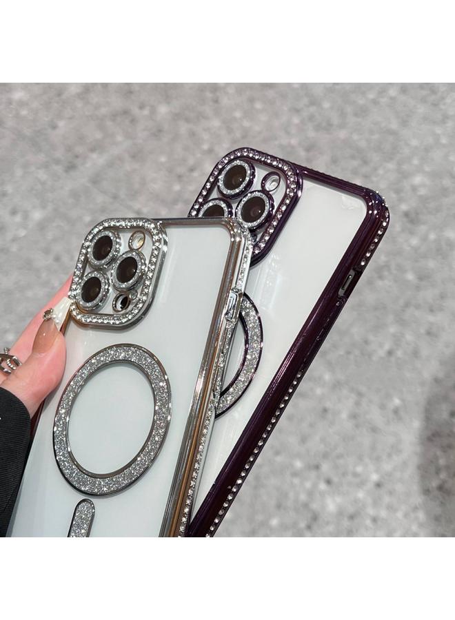 Zaboon Case For iPhone 12 Pro Max Diamond Plated MagSafe TPU Phone Case - Image 5